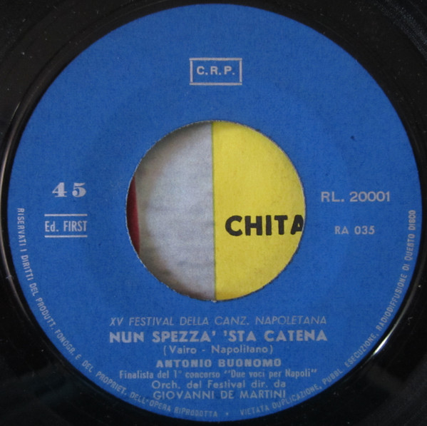 Antonio Buonomo - Nun Spezza' 'Sta Catena | CRP (RL.20001) - 2 Antonio Buonomo - Nun Spezza' 'Sta Catena | CRP (RL.20001) - 2