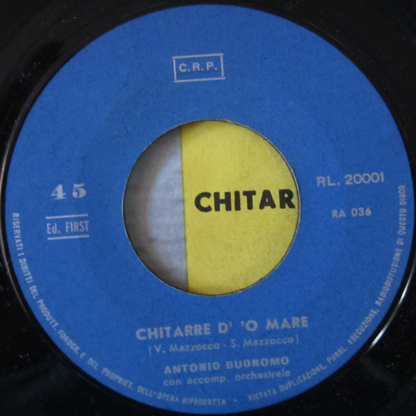 Antonio Buonomo - Nun Spezza' 'Sta Catena | CRP (RL.20001) - 3 Antonio Buonomo - Nun Spezza' 'Sta Catena | CRP (RL.20001) - 3