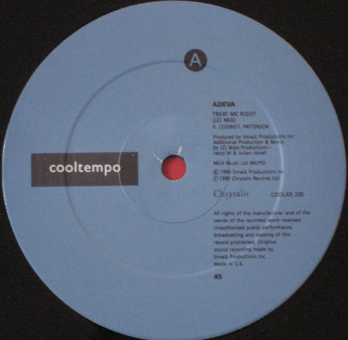 Adeva - Treat Me Right! (Remix) | Cooltempo (COOLXR 200) - 3
