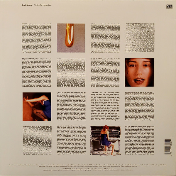 Tori Amos - Little Earthquakes | Atlantic (R1 82358) - 2 Tori Amos - Little Earthquakes | Atlantic (R1 82358) - 2