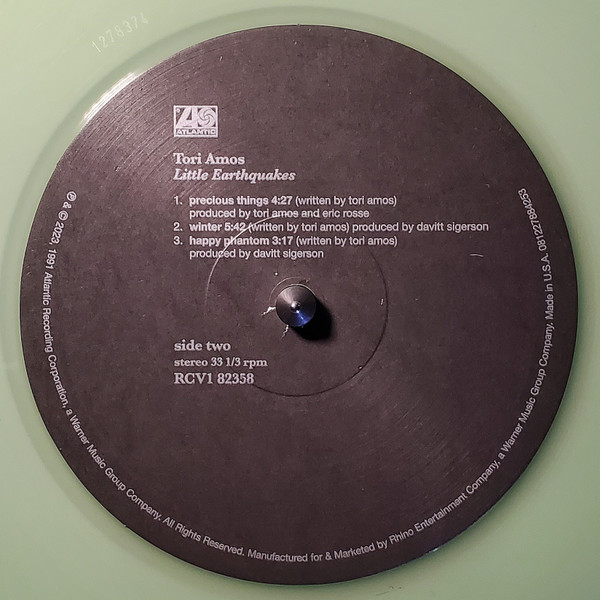 Tori Amos - Little Earthquakes | Atlantic (R1 82358) - 4 Tori Amos - Little Earthquakes | Atlantic (R1 82358) - 4