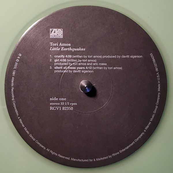 Tori Amos - Little Earthquakes | Atlantic (R1 82358) - 3 Tori Amos - Little Earthquakes | Atlantic (R1 82358) - 3