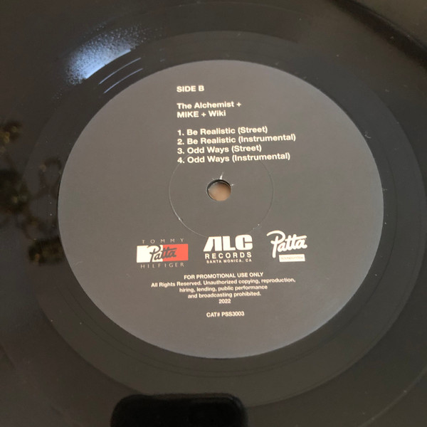 Alchemist + Mike + Wiki - One More | ALC Records (PSS3003) - 4