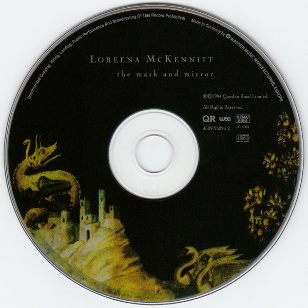 Loreena McKennitt - The Mask And Mirror | WEA (4509-95296-2) - 3 Loreena McKennitt - The Mask And Mirror | WEA (4509-95296-2) - 3