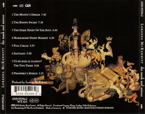Loreena McKennitt - The Mask And Mirror | WEA (4509-95296-2) - 2 Loreena McKennitt - The Mask And Mirror | WEA (4509-95296-2) - 2