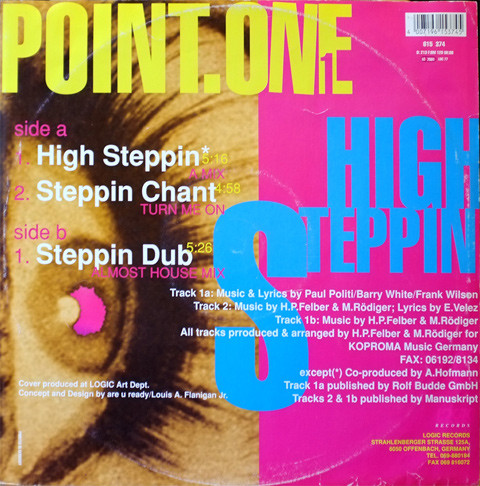 Point.One - High Steppin' | Logic Records (615 374) - 2 Point.One - High Steppin' | Logic Records (615 374) - 2