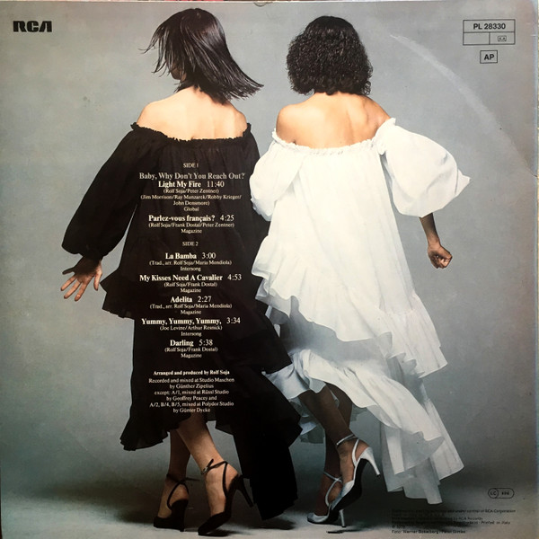 Baccara - Light My Fire | RCA Victor (PL 28330)