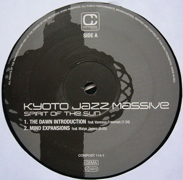 Kyoto Jazz Massive - Spirit Of The Sun | Compost Records (COMPOST 114-1) - 4