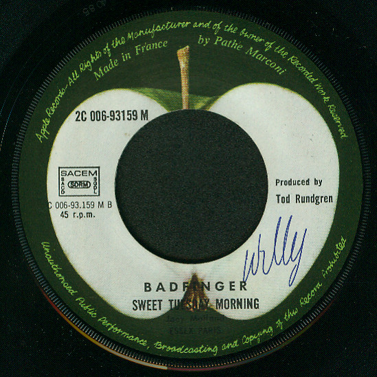 Badfinger - Day After Day / Sweet Tuesday Morning | Apple Records (2C 006-93159 M) - 4