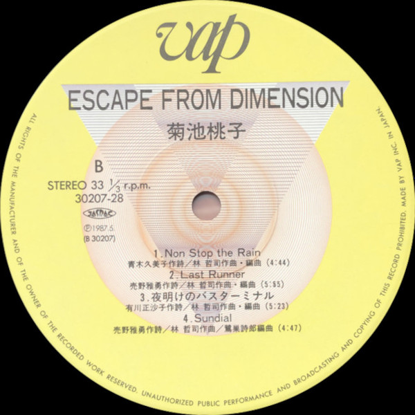 Momoko Kikuchi - Escape From Dimension | Vap (30207-28) - 4