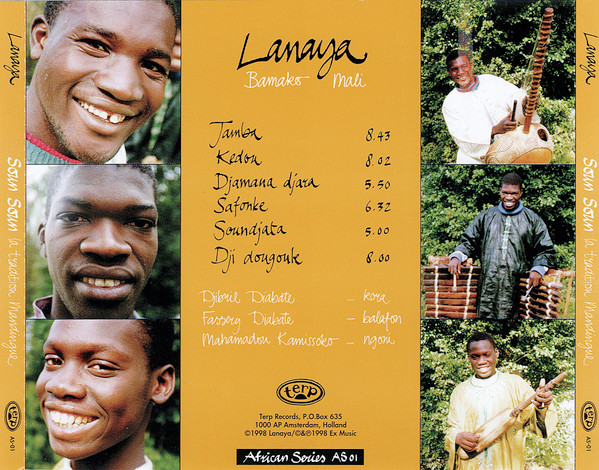 Lanaya - Soun Soun – La Tradition Mandingue | Terp Records (AS-01) - 2 Lanaya - Soun Soun – La Tradition Mandingue | Terp Records (AS-01) - 2