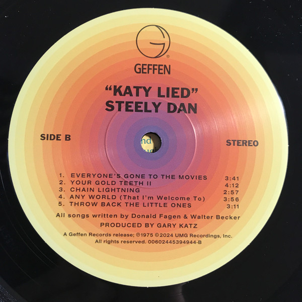 Steely Dan - Katy Lied | Geffen Records (0060244534944) - 4 Steely Dan - Katy Lied | Geffen Records (0060244534944) - 4