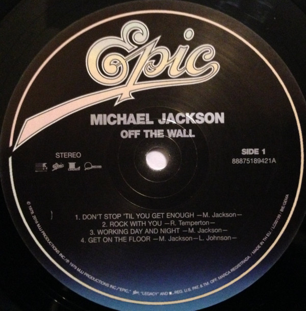 Michael Jackson - Off The Wall | Epic (88875189421) - 3