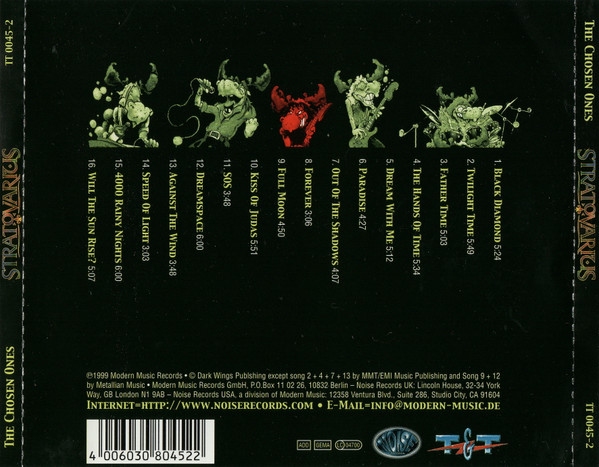 Stratovarius - The Chosen Ones | T&T (TT 0045-2) - 2 Stratovarius - The Chosen Ones | T&T (TT 0045-2) - 2