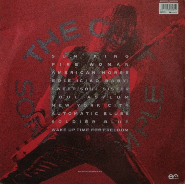 The Cult - Sonic Temple | Virgin (605535) - 2
