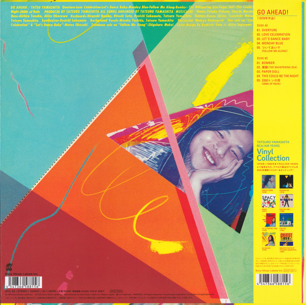 Tatsuro Yamashita - Go Ahead! | RCA (BVJL 93) - 2 Tatsuro Yamashita - Go Ahead! | RCA (BVJL 93) - 2