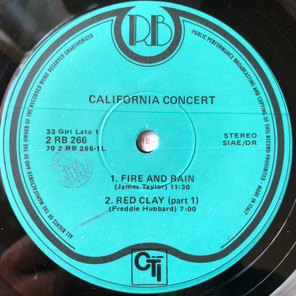 Various - California Concert - The Hollywood Palladium | Record Bazaar (2 RB 266) - 3 Various - California Concert - The Hollywood Palladium | Record Bazaar (2 RB 266) - 3
