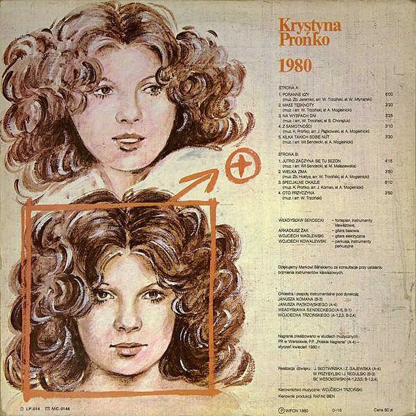 Krystyna Prońko - 1980 | Wifon (LP-014) - 2 Krystyna Prońko - 1980 | Wifon (LP-014) - 2