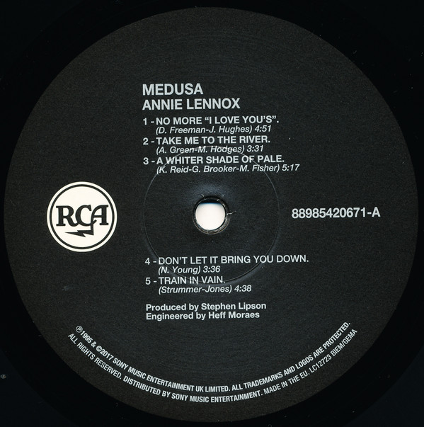 Annie Lennox - Medusa [Vinyl] | RCA (88985420671) - 3