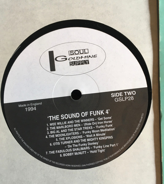 Various - The Sound Of Funk 4 | Goldmine Soul Supply (GSLP 28) - 4
