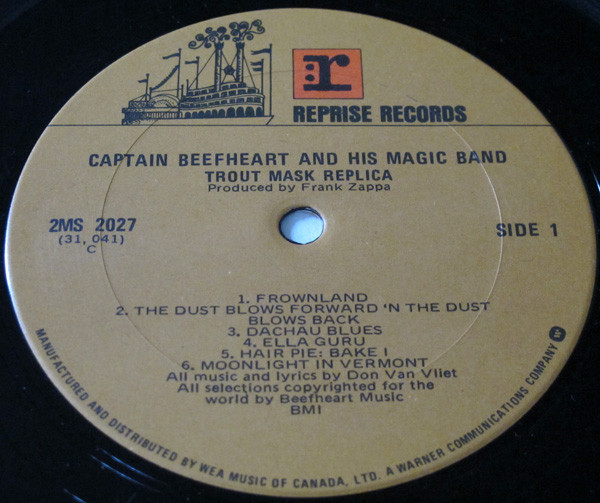 Captain Beefheart & The Magic Band - Trout Mask Replica | Warner Bros. Records (2MS 2027) - 2 Captain Beefheart & The Magic Band - Trout Mask Replica | Warner Bros. Records (2MS 2027) - 2