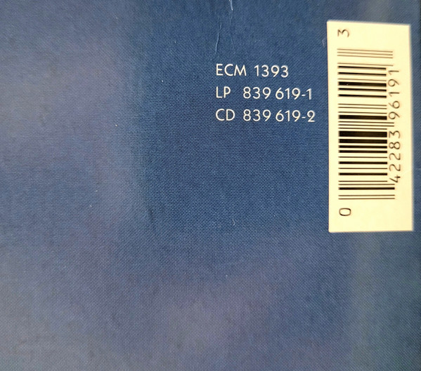 First House - Cantilena | ECM Records (ECM 1393) - 3