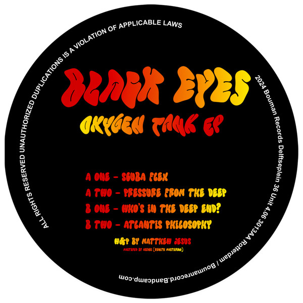 Black Eyes - Oxygen Tank EP | Bouman Records (BMR004) - main Black Eyes - Oxygen Tank EP | Bouman Records (BMR004) - main