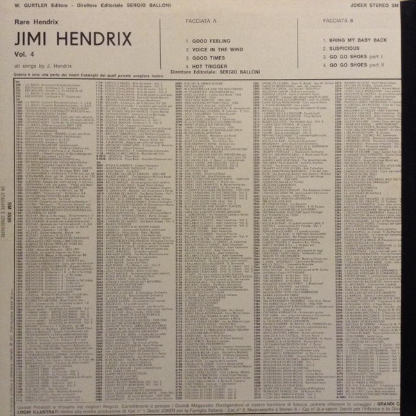 Jimi Hendrix - Rare Hendrix Vol. 4 | Joker (SM 3535) - 2 Jimi Hendrix - Rare Hendrix Vol. 4 | Joker (SM 3535) - 2