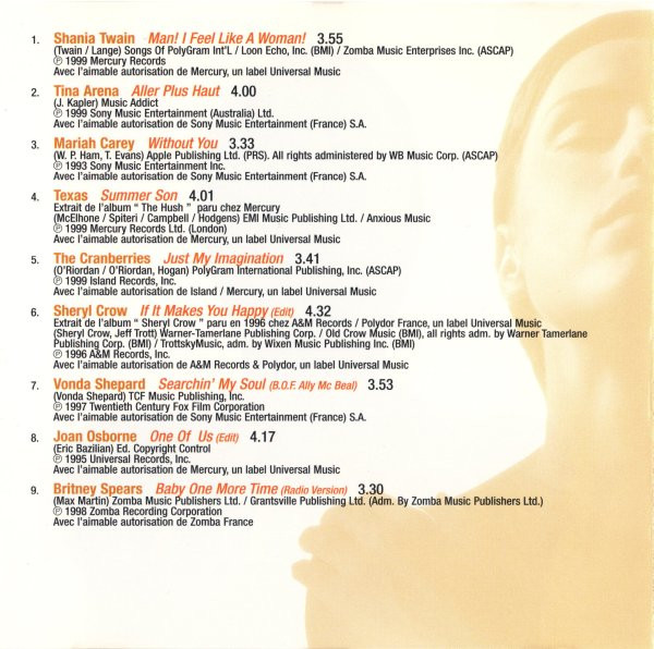 Various - Woman (19 Stars - 19 Hits) | Universal (541 529-2) - 4