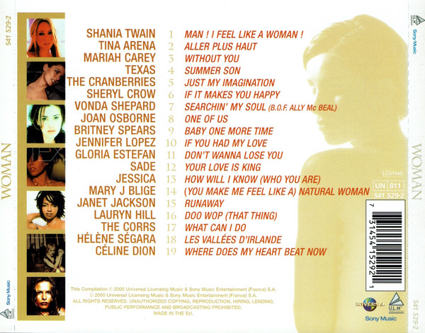 Various - Woman (19 Stars - 19 Hits) | Universal (541 529-2) - 2