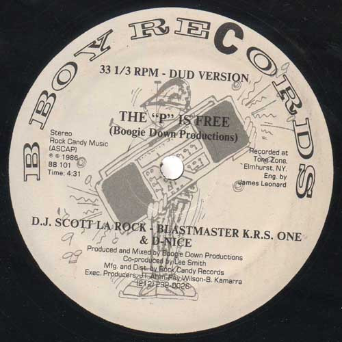 Boogie Down Productions - South Bronx / The "P" Is Free | B-Boy Records (BB 100) - 2 Boogie Down Productions - South Bronx / The "P" Is Free | B-Boy Records (BB 100) - 2