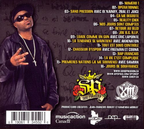Sans Pression - La Tendance Se Maintient | Thirteen Deep Recordz (DEEP2-3455) - 2