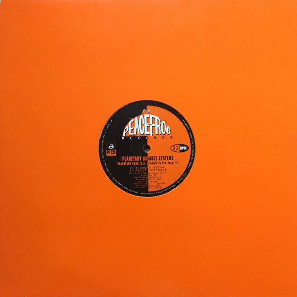 Planetary Assault Systems - Planetary Funk Vol. 3 (Visit To Pro-form iii) | Peacefrog Records (PF 020)