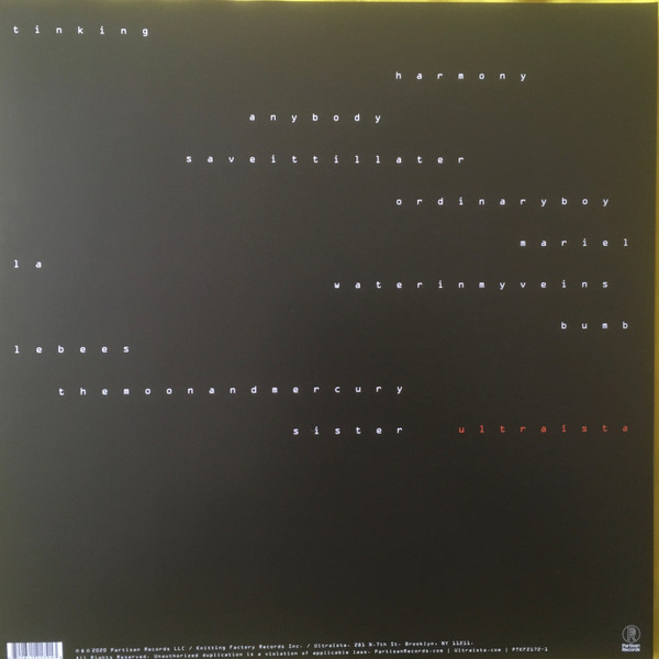 Ultraísta - Sister | Partisan Records (PTKF2172-1) - 2 Ultraísta - Sister | Partisan Records (PTKF2172-1) - 2