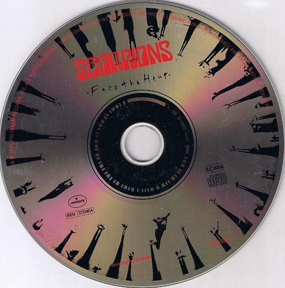 Scorpions - Face The Heat | Mercury (518 280-2) - 3