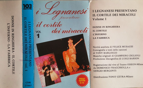 I Legnanesi - I Legnanesi Presentano Il Cortile Dei Miracoli Vol. 1 | Centotre (CNK 27007) - 4