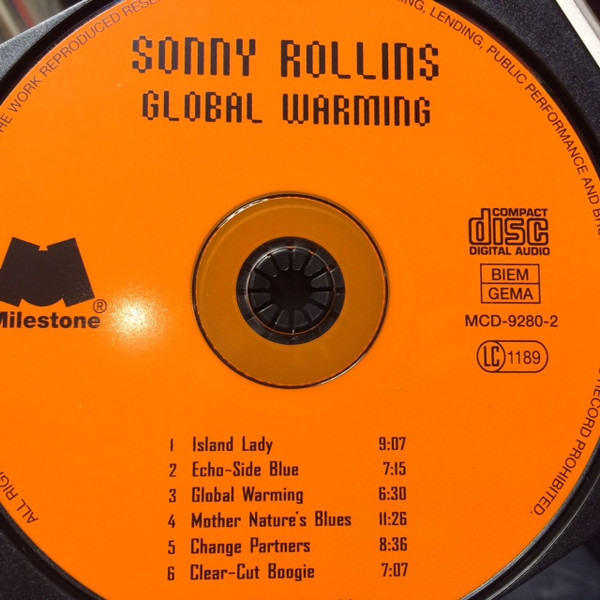 Sonny Rollins - Global Warming | Milestone (MCD-9280-2) - 2