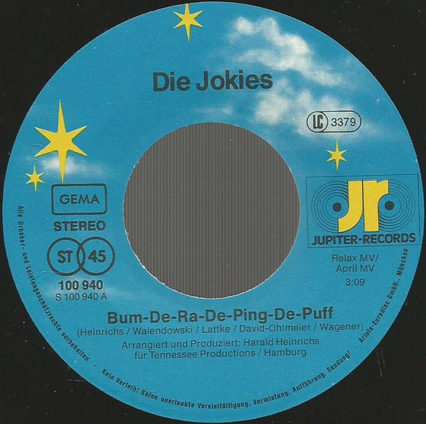 Jokies - Bum-De-Ra-De-Ping-De-Puff | Jupiter Records (100 940-100) - 3