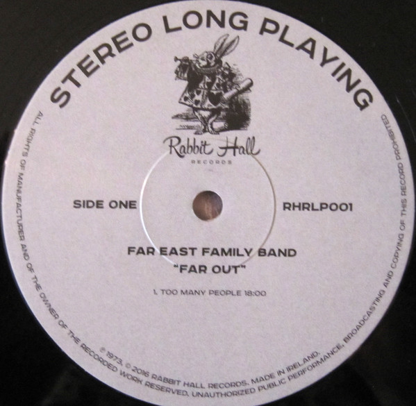 Far Out - 日本人 | Rabbit Hall Records (RHRLP 001) - 3