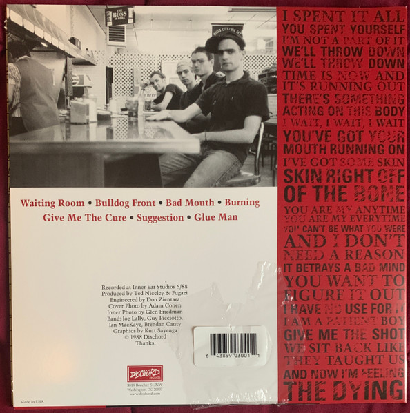 Fugazi - Fugazi | Dischord Records (DISCHORD 30) - 2