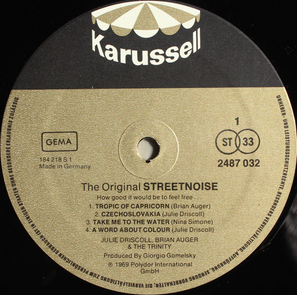 Julie Driscoll, Brian Auger & The Trinity - Streetnoise (The Original) | Karussell (2674014) - 4 Julie Driscoll, Brian Auger & The Trinity - Streetnoise (The Original) | Karussell (2674014) - 4