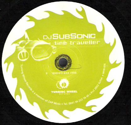 DJ SubSonic - Time Traveller | Turning Wheel Records (WHR-006) - 2