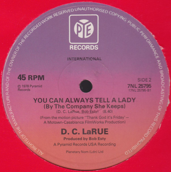 D.C. LaRue - Let Them Dance | Pye International (7NL 25795) - 2