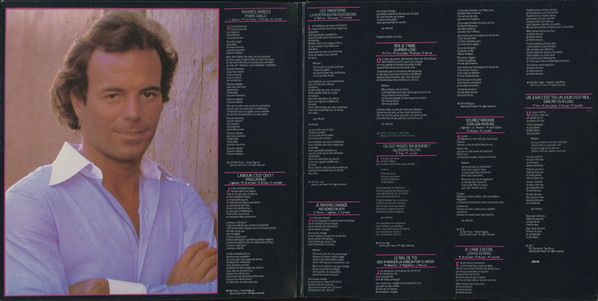 Julio Iglesias - A Vous Les Femmes | CBS (PFCX 90548) - 2 Julio Iglesias - A Vous Les Femmes | CBS (PFCX 90548) - 2