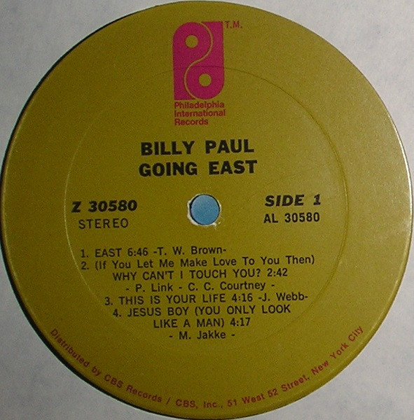 Billy Paul - Going East | Philadelphia International Records (Z 30580) - 2 Billy Paul - Going East | Philadelphia International Records (Z 30580) - 2