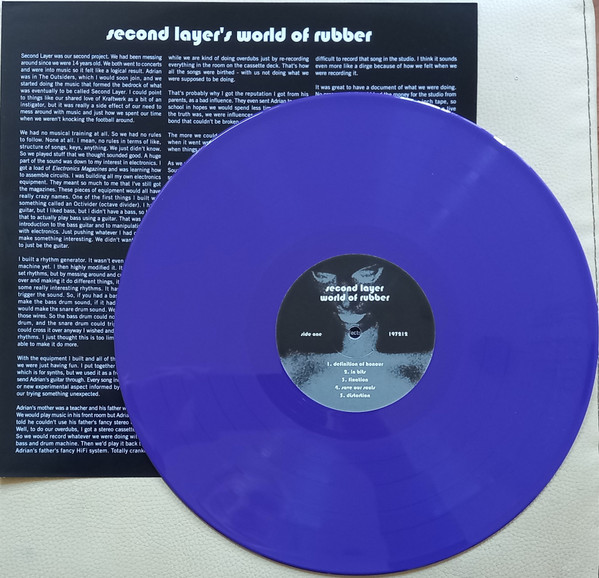 Second Layer - World Of Rubber (Limited Edition - Purple Vinyl) [Vinyl] | 1972 (197212) - 3