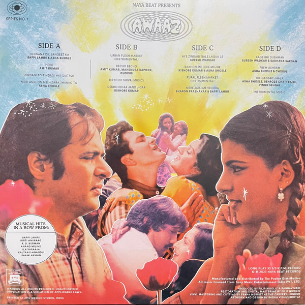 Various - Awaaz Series 1: Original Soundtrack Recordings From The Archives Of CBS Gramophone & Tapes India 1982-1986 | Naya Beat Records (NAYA - 003LP) - 2 Various - Awaaz Series 1: Original Soundtrack Recordings From The Archives Of CBS Gramophone & Tapes India 1982-1986 | Naya Beat Records (NAYA - 003LP) - 2