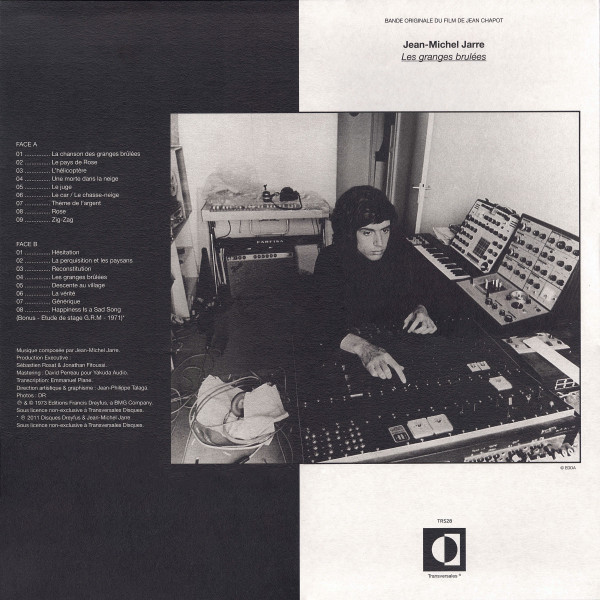 Jean-Michel Jarre - Les Granges Brûlées (Bande Originale Du Film) | Transversales Disques (TRS28) - 4 Jean-Michel Jarre - Les Granges Brûlées (Bande Originale Du Film) | Transversales Disques (TRS28) - 4