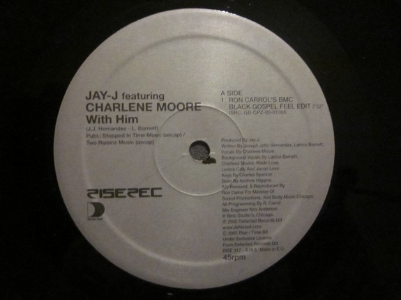 Jay-J Featuring Charlene Moore - With Him | Rise (RISE 317) - main