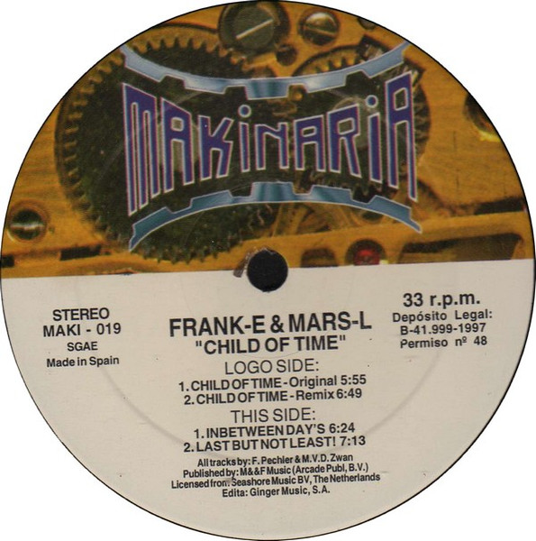 Frank-E & Mars-L - Child Of Time | Makinaria Records (MAKI-019) - 2